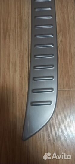 Накладка на задний бампер Форд Фокус 2 хэтчбек