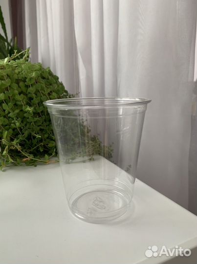 Одноразовые стаканы 300мл пэт