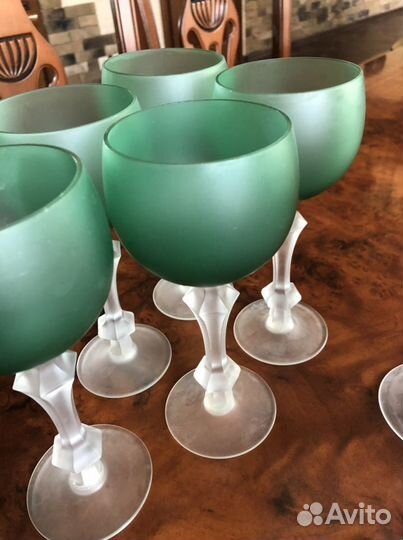 Фужеры из матового стекла Гусь-Хрустальный