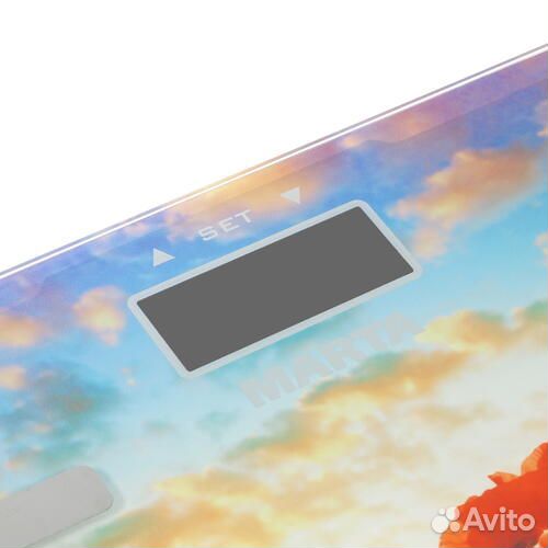 Напольные весы marta MT-1682красныемаки