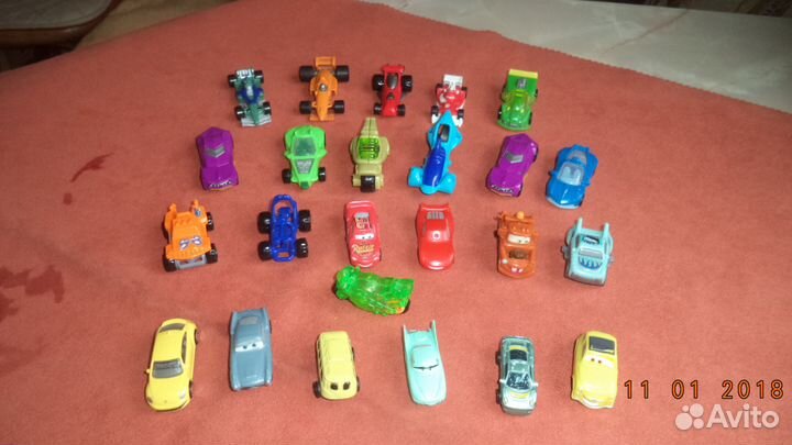 Модели автомобилей из киндер-сюрприза хот-вилс