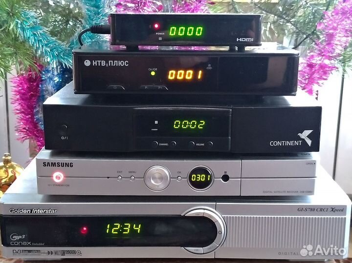 Спутниковые ресиверы континент, МТС, НТВ+