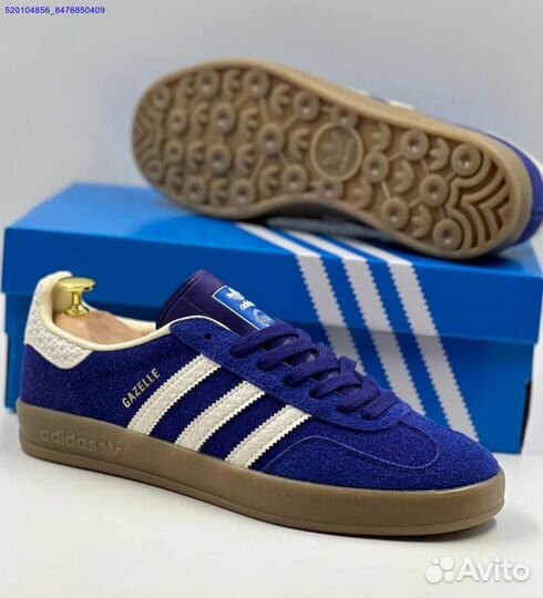 Кроссовки Adidas Gazelle Navy (Арт.61010)