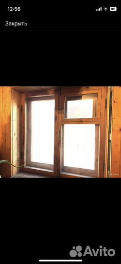 Створки оконные с двойным стеклом