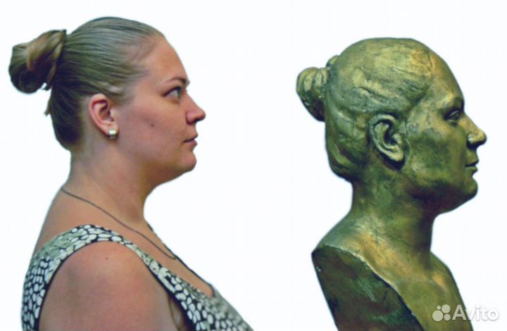 Скульптурный портрет на заказ