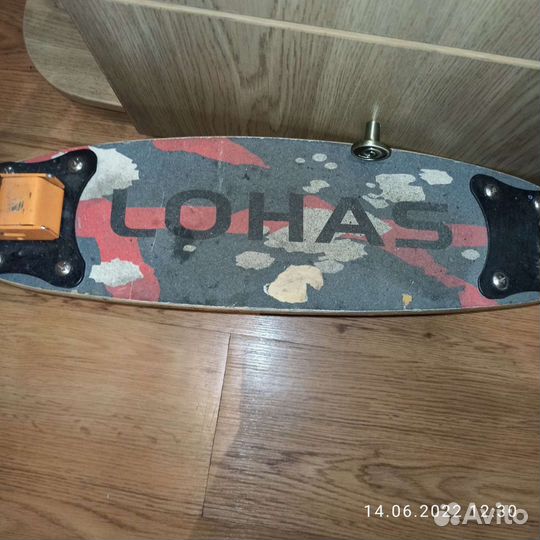 Самокат городской Lohas с деревянной декой