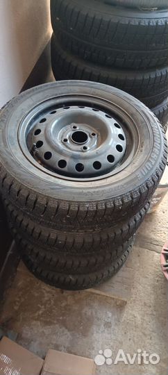 Bridgestone Blizzak Revo GZ 175/65 R14 с дисками н