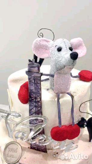 Фигурки игрушек из мастики