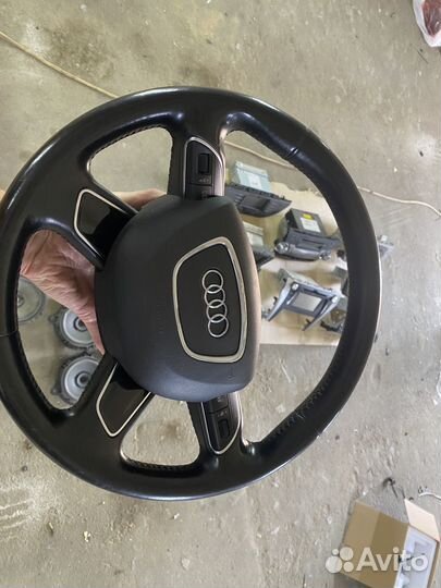 Руль audi a6 c7 с6 орига с подушкой и обогревом