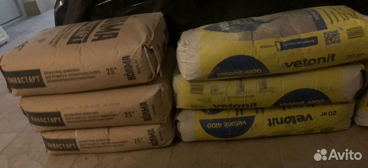 Штукатурка цементная