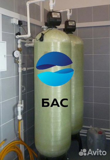 Фильтр обезжелезивания и умягчения воды 1,8 куб/ч