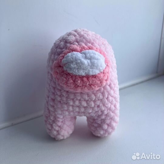 Игрушка вязаная амогус