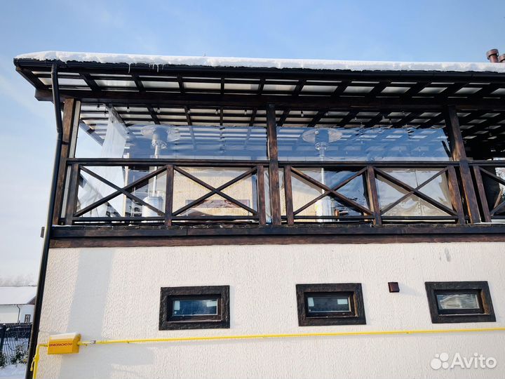 Мягкие окна для беседок, веранд, террас