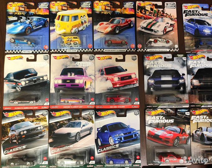 Hot Wheels Premium в наличии