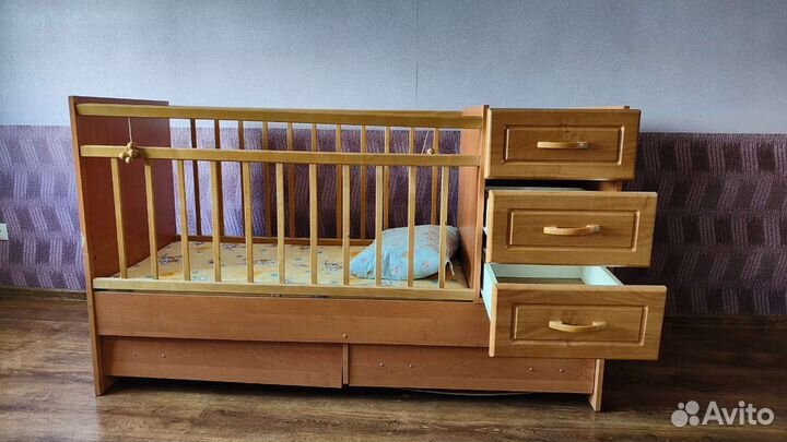 Детская кроватка трансформер