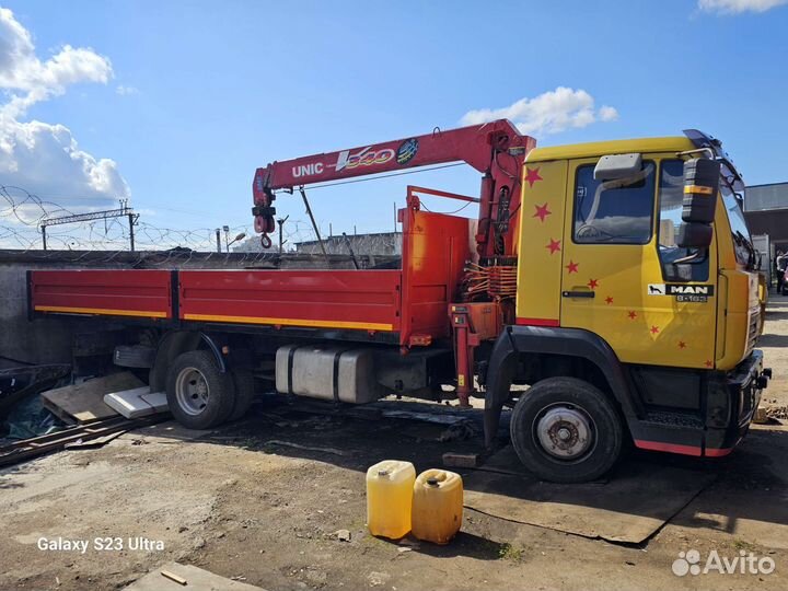 MAN 8.163 с КМУ, 1997