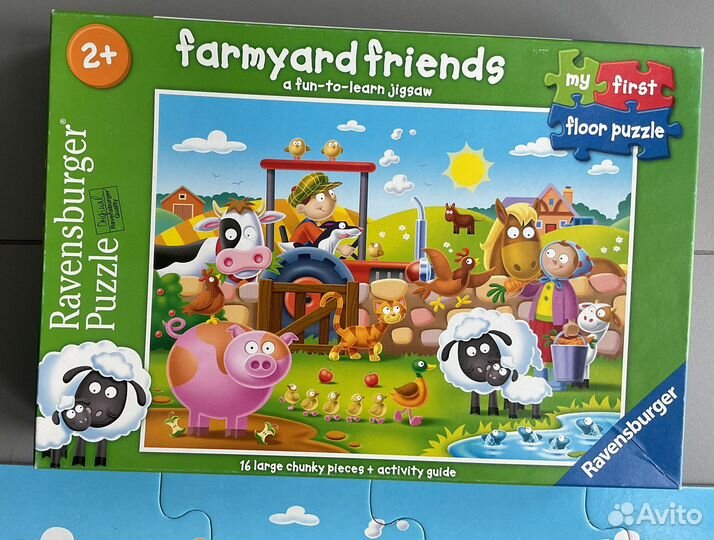 Пазл 16 ферма ravensburger