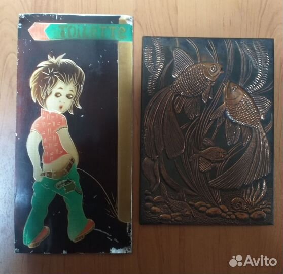 Чеканка медная СССР