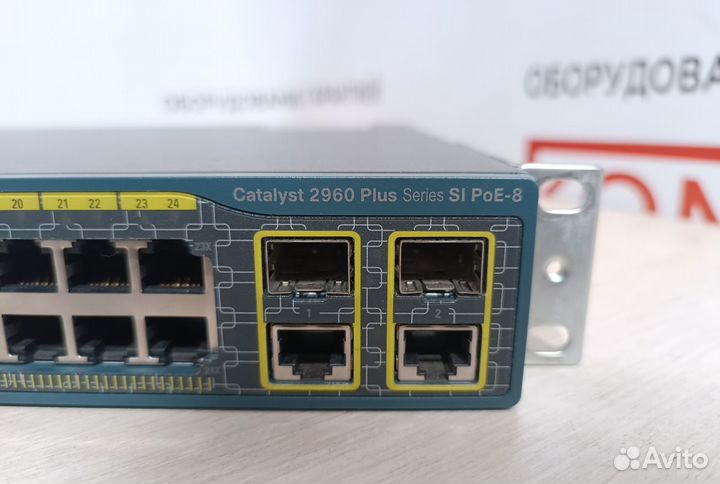 Коммутатор с PoE, Cisco WS-C2960-24LC-S