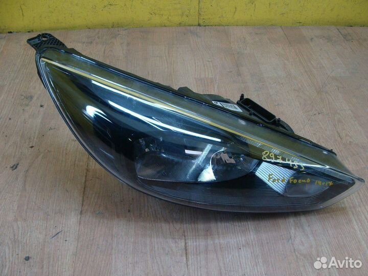 Форд Фокус 3 фара правая передняя 2014-2019г хром