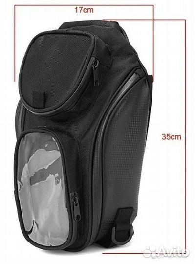 Сумка на бак мотоцикла Держатель телефон мотосумка