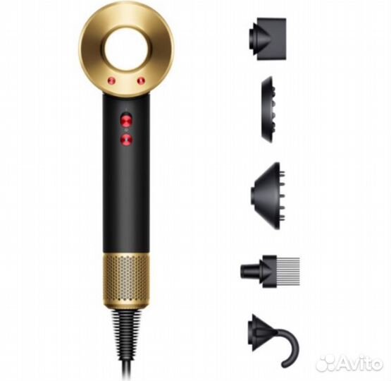 Dyson HD07 Supersonic Black Gold новый фен