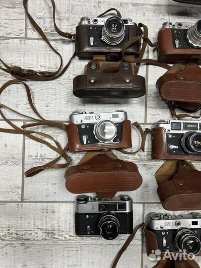 Фотоаппараты фэд разные