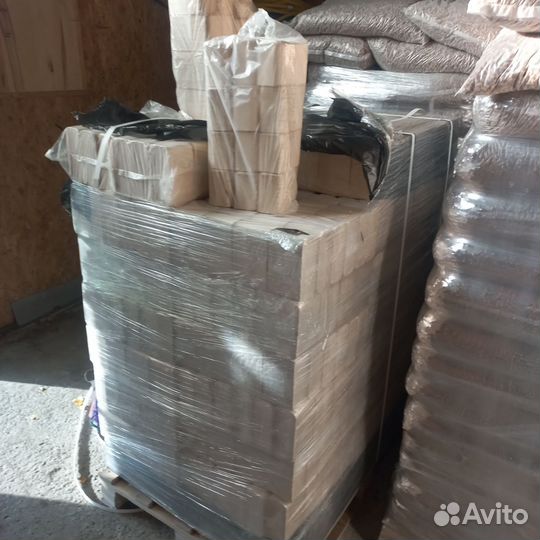 Топливные пилеты и брикеты (береза)