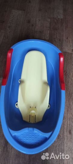 Ванночка для купания с горкой