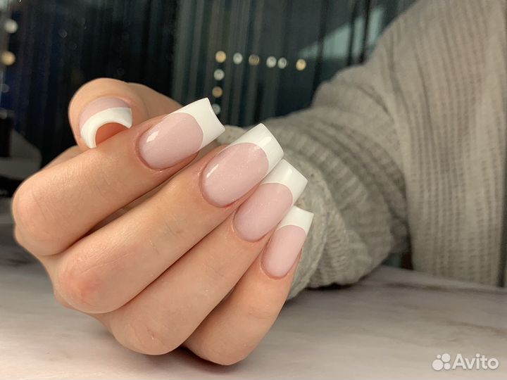 Наращивание,покрытие,маникюр