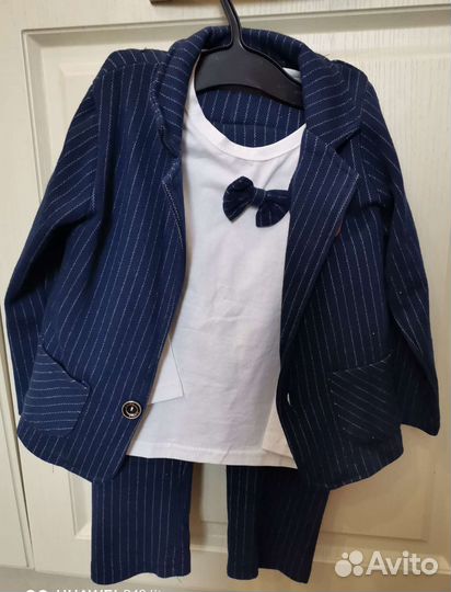 Костюм тройка для мальчика 92