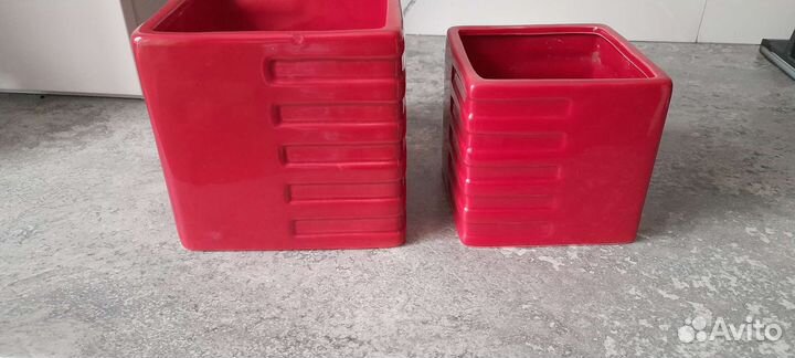 Кашпо для цветов керамика