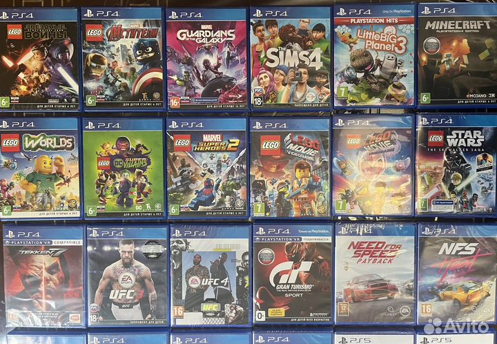 Игры на sony ps4 и ps5