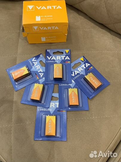 Батарейка алкалиновая Varta LongLife,9v,крона