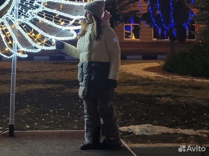 Зимний костюм для девочки