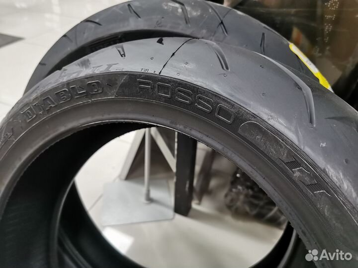 Pirelli Diablo Rosso2 120/70-17 и 160/60-17