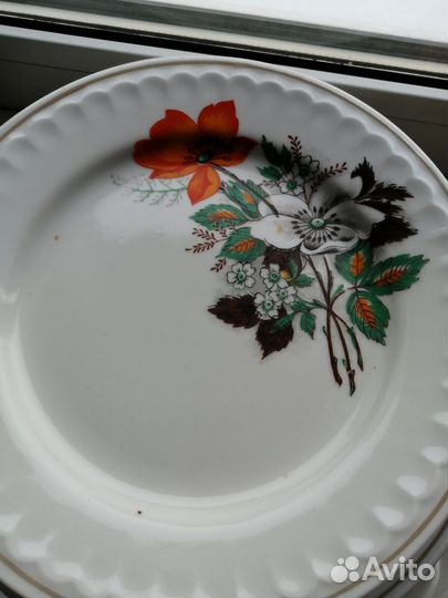 Тарелки от сервиса