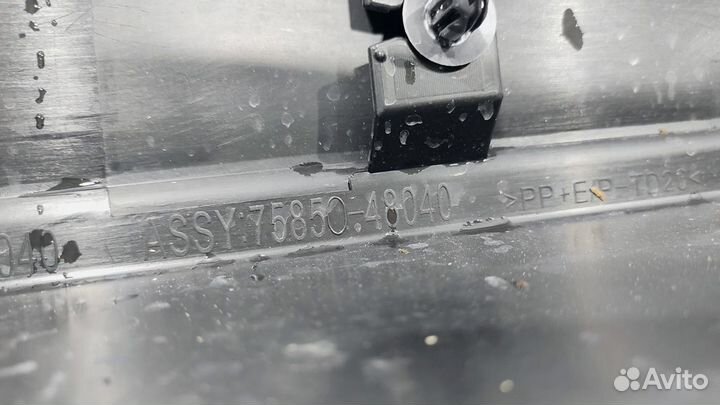 Накладка на порог правая Lexus RX 350, AL20, 4 поколение. 75850-48040