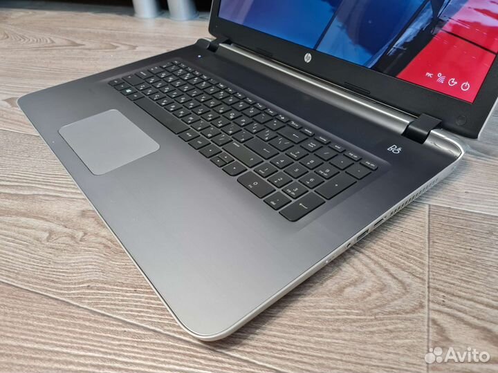 HP 17 Дюймов A10/R8 M365Dx/12Gb/ssd256/Гарантия