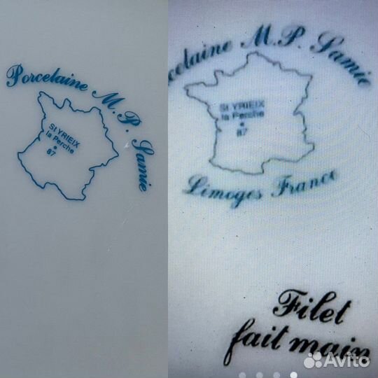 Фарфоровые блюдо,Испания