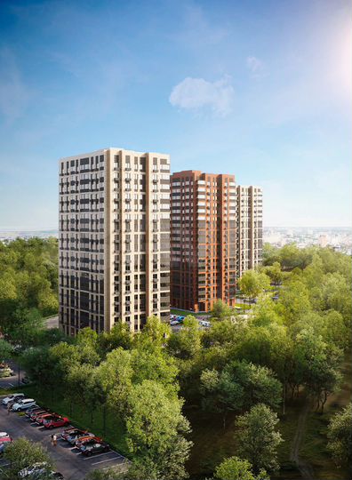 2-к. квартира, 41 м², 3/16 эт.