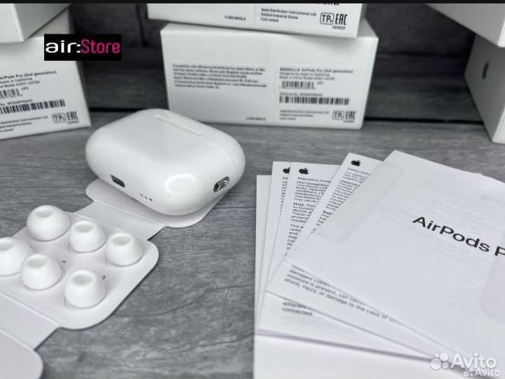 Airpods Pro 2 поколения (Лучшая реплика в России)