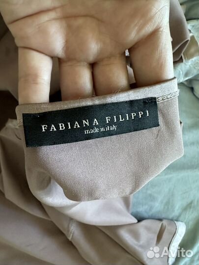 Летний костюм fabiana filippi шелк s