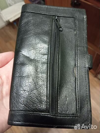 Мужское кожаное портмоне (нат. кожа)