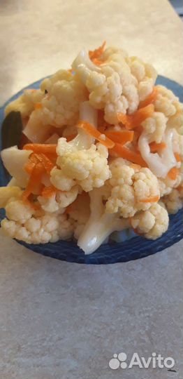 Квашеная цветная капуста