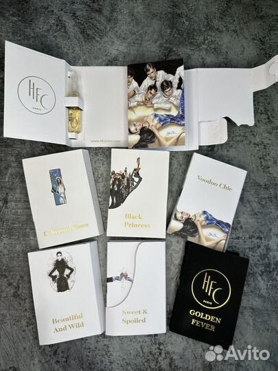Пробники HFC voodoo chic, black princess