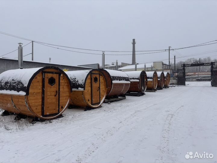 Баня бочка под ключ