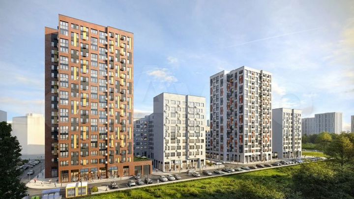 2-к. квартира, 49,5 м², 17/18 эт.