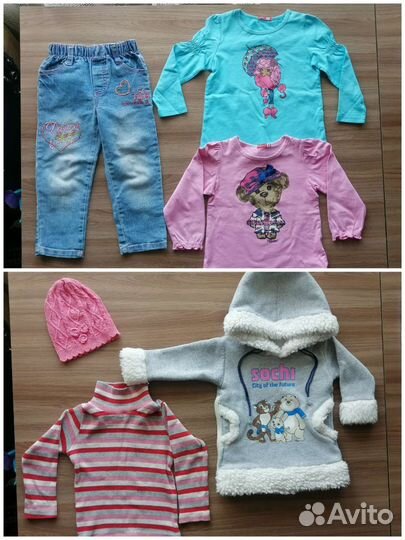 Вещи на девочку 2-3 года