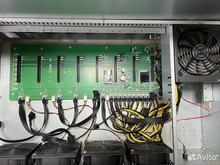 Продувной корпус для майнинга на 8карт